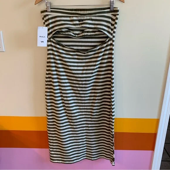RVCA raincheck tube dress . NWT - Picture 7 of 8